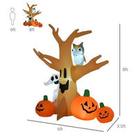 Inflatable Halloween Tree Outdoor Decoration