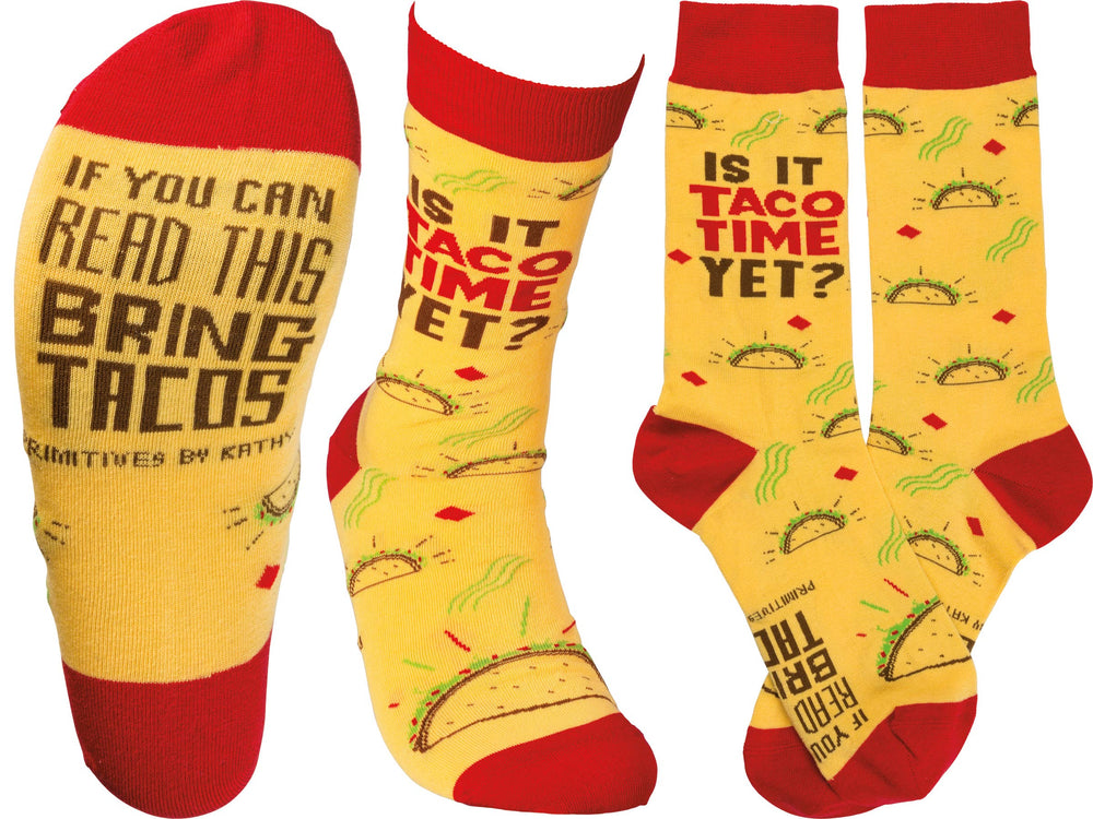 Is It Taco Time Yet? Socks