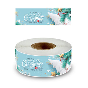 Christmas Gift Tags 120 Stickers Roll