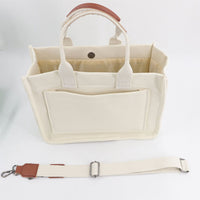 New Large Capacity Canvas Tote Bags For Women Work Commuting Carrying Bag College Style Student Outfit Book Shoulder Shopper Bag
