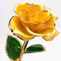 24K Gold-plated Rose Flower With A Gift Box
