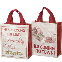 Santa's Coming Daily Tote
