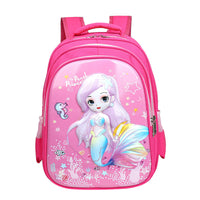 Cartoon Astronaut & Mermaid Children's Backpacks
