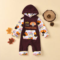 Baby girl Thanksgiving long sleeve Hoodie
