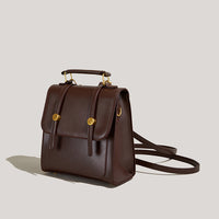 Vintage Buckle Backpack 2-in-1 Crossbody