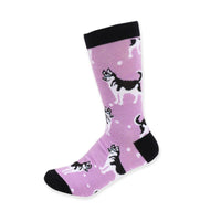 Novelty Siberian Husky Dog Socks
