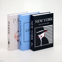 Minimalist Fake Book Coffee Table Decoration Photography Props English Simple Decorative Book
