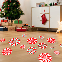 Christmas Peppermint Candy Wall Decals
