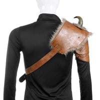 Costume de Cosplay d'Halloween pour hommes, armure Viking médiévale, épaule