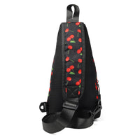 Novelty Black Cherry Sports Sling Bag