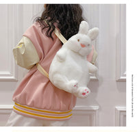 Little Duck Rabbit Plush Backpack
