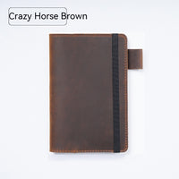 Leather Kraft Notebook Wallet
