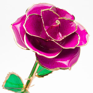 24K Gold-plated Rose Flower With A Gift Box