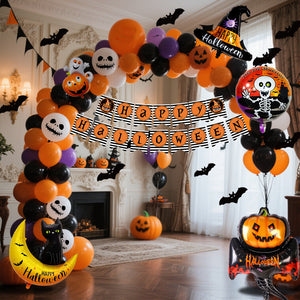 Halloween Balloon Set Party Decoration Supplies