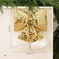 Mirror Bow Christmas Tree Decoration
