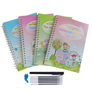 Copy Book Children Writing Sticker Practice English Copybook