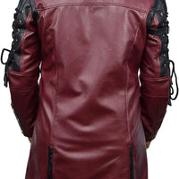 Medieval Costume Punk Goth Style Leather Coat (Mens)