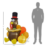 Inflatable Turkey Decoration
