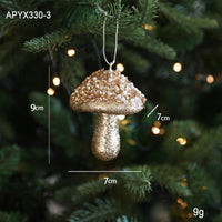 Glittered Christmas Sweets Christmas Tree Ornaments
