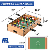 20 Inches Mini Tabletop Foosball Table