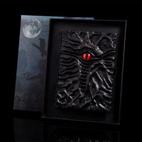 Embossed Retro Dragon Eye Journal Notebook Dark Kraft Paper
