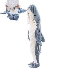 Pyjama de sac de couchage de requin de dessin animé