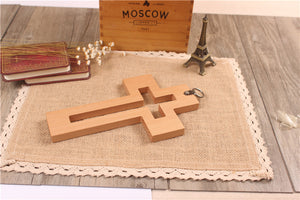 Wooden Church Cross Ornaments