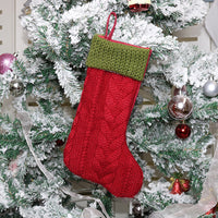 Knitted Medium Christmas Stockings
