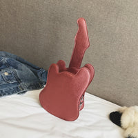Ladies Mini Guitar Shape Portable Pouch