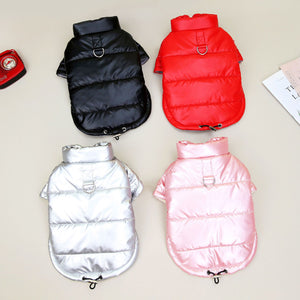 Waterproof Jacket Teddy Clothes Dog Autumn And Winter Puffer Jacket
