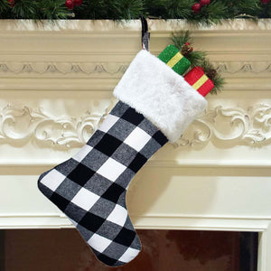 Buffalo Plaid Christmas Stockings