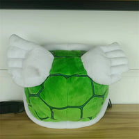 Video Game Turtle Shell Plush Backpack
