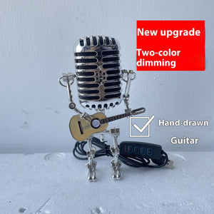 Metal Microphone Light