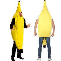 Costume de banane de fruits sexy Costume de scène d'Halloween
