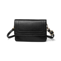 Vegan Leather Wallet Crossbody Bag
