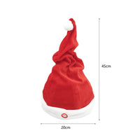 Swing Electric Christmas Hat Musical Santa Hat
