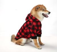 Paisley Fleece Hooded Dog Sweatshirt
