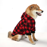 Paisley Fleece Hooded Dog Sweatshirt