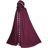 Hooded Celestial Cape Halloween Cloak