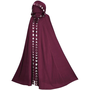 Hooded Celestial Cape Halloween Cloak
