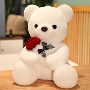 Lovely rose Hug Plush Teddy Bear
