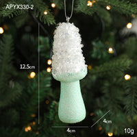 Glittered Christmas Sweets Christmas Tree Ornaments
