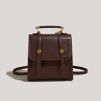 Vintage Buckle Backpack 2-in-1 Crossbody
