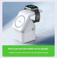 Magnetic Wireless Charger Earphone Watch Four-in-one
