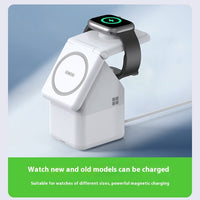 Magnetic Wireless Charger Earphone Watch Four-in-one