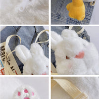 Little Duck Rabbit Plush Backpack