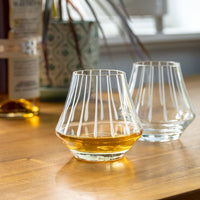 Vaso de degustación de whisky moderno de 9,8 oz: caja de 12