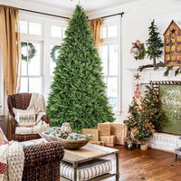 4ft PE PVC Hybrid Automatic Tree Steel Wire Wire Artificial Christmas Tree