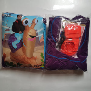 Riding Snail Inflatable Costume