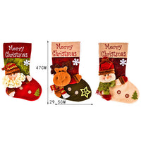 Merry Christmas 3D Character Stockings
